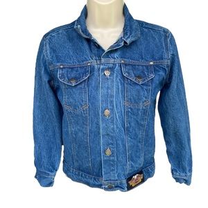 Harley Davidson Denim Jacket Youth 10
